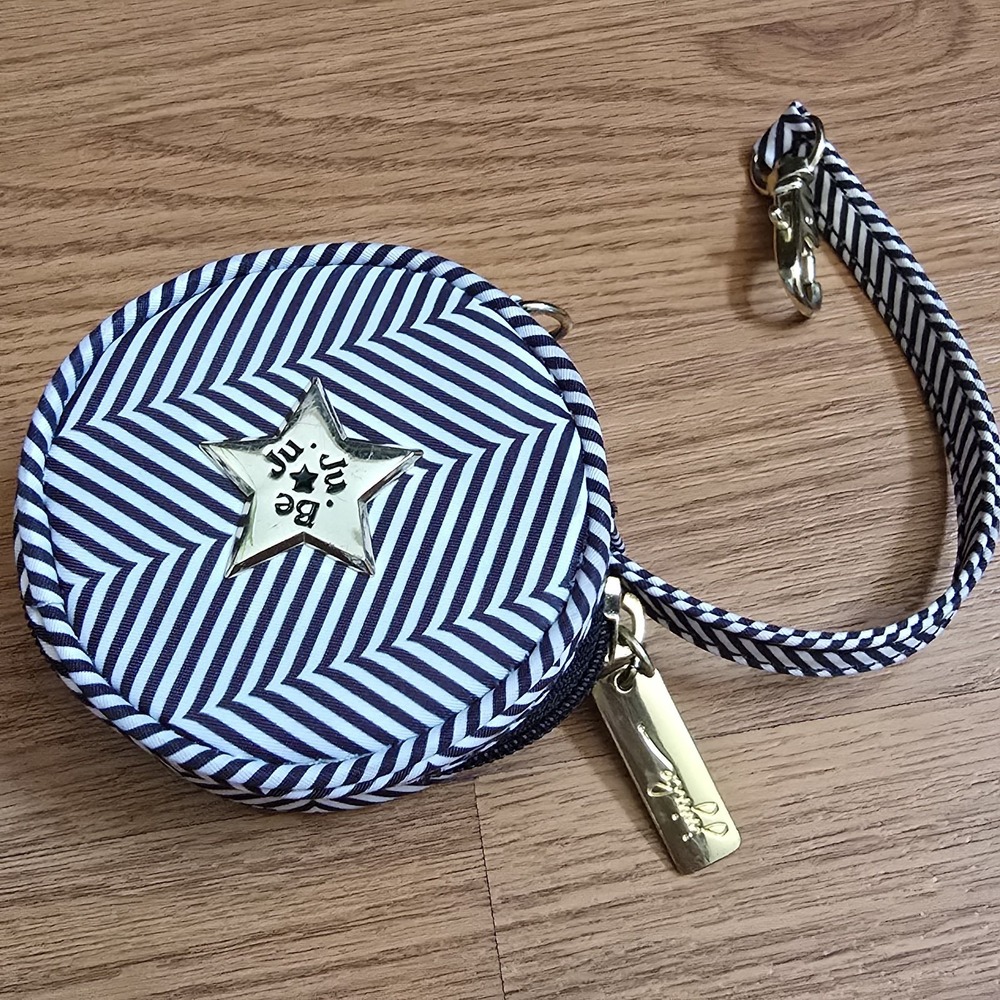 Jujube Geo Paci Pod Diaper Bag Accessory Pacifier Holder Preppy Star Nautical